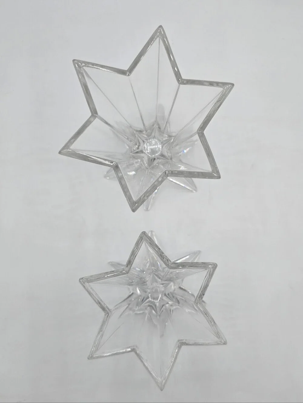 Vintage Nachtmann Galaxy Crystal Candle Holders | MCM